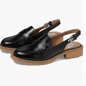 DV by Dolce Vita Black Slingback Loafers